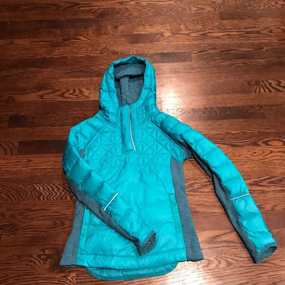 Teal Ivviva Down Pullover